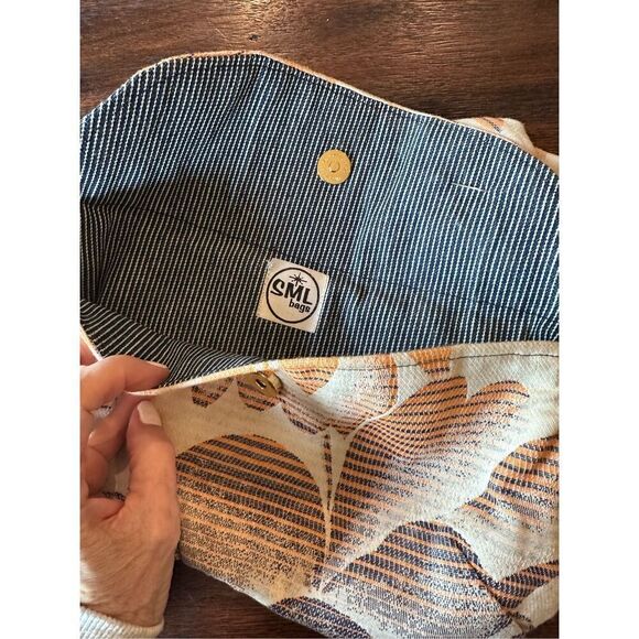 Fabric clutch bag - Picture 3 of 7